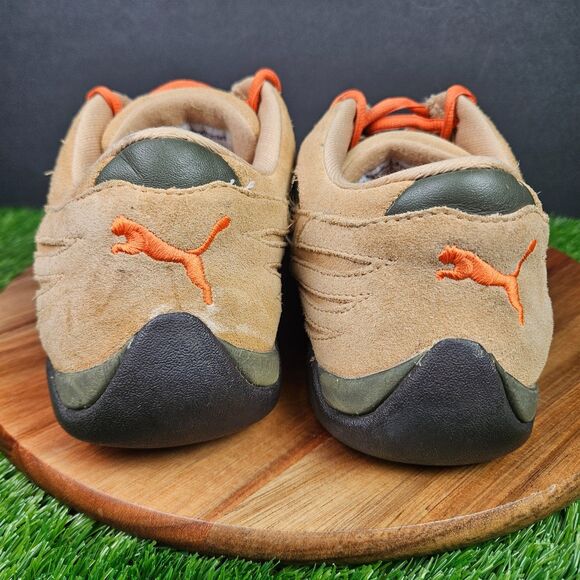 Vintage Puma Speedcat OG Shoes Mens 11.5 Brown Orange Suede Sneakers Preppy main image 14
